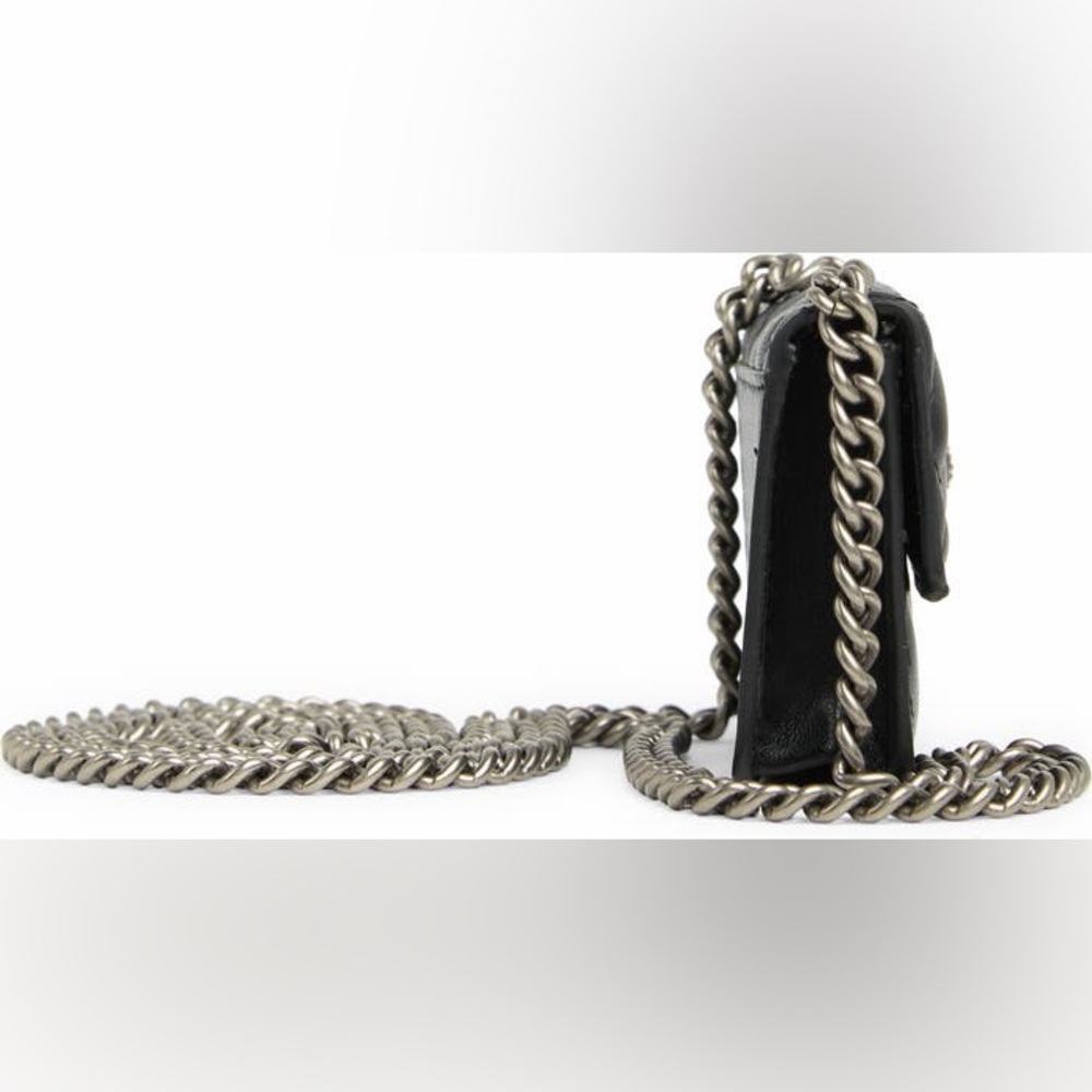 Kurt Geiger London Micro Kensington Quilted Chain Crossbody Bag - Picture 9 of 9